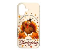 Family Thanksgiving Time Spent Together Turkey Pumpkin Fall Case for iPhone 17