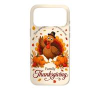 Family Thanksgiving Time Spent Together Turkey Pumpkin Fall Case for iPhone 17 Pro Max