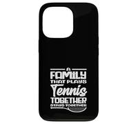 Family That Plays Tennis Together Tennis Player Case for iPhone 13 Pro