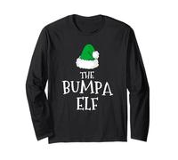 Family The Bumpa Elf Christmas Matching Pajama Funny Long Sleeve T-Shirt