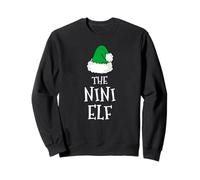 Family The Nini Elf Christmas Matching Pajama Funny Sweatshirt
