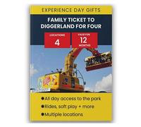 Family Ticket to Diggerland for Four Gift Experience