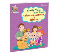Family Time, Fun Time! Colouring & Activity Book (CoComelon)