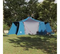 Family Tipi Tent in Blue, Fits 8 People and is Waterproof Berkfield Home Blue One Size