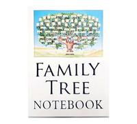 Family Tree Charts to Fill in | Family Tree Organizer Notebooks - Genealogy Charts to Fill in Book, Ancestor Family History Record Book for Christmas, Birthday