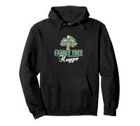 Family Tree Hugger Funny Genealogy Humor For A Genealogist Pullover Hoodie