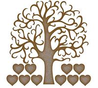 Family Tree - Laser Cut 3mm MDF Craft Shape Blanks (Medium)