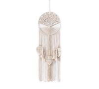 Family Tree Macrame Wall Decor - Boho Dream Catcher Hanging, Handmade Crafts, Sturdy Design, Vintage Chic | Meditation Ornament, Home Decor, sogg