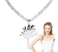 Family Tree Necklace, Tree Necklaces for Women | Dainty Tree Pendant Necklaces - Fine and Delicate Stainless Steel Fashion Tree Necklaces, Elegant for Ladies,