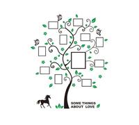 Family Tree Wall Sticker DIY Photo Frame Memory Tree Wall Decal Self Adhesive Decorative Wallpaper Photo Frame Wall Stickers