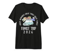 Family Trip 2026 Summer Vacation Funny Travel Matching Group Premium T-Shirt