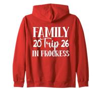Family Trip In Progress 2026 Zip Hoodie