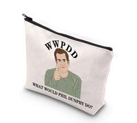 Family TV Show Makeup Bag Modern TV Show Fan Gifts Phil Dunphy Movie Gift WWPDD What Would Phil Dunphy Do Zipper Bag (WWPDD UK)