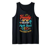 Family Vacation 2025 Myrtle Beach Matching Summer Vacation Tank Top