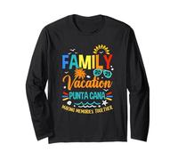 Family Vacation 2025 Punta Cana Making Memories Together Long Sleeve T-Shirt