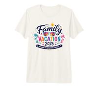 Family Vacation 2026 Beach Matching Group Summer Trip Premium T-Shirt
