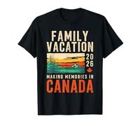 Family Vacation 2026 Making Memories in Canada Trip Matching T-Shirt