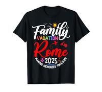 Family Vacation Rome 2025 Matching Family Vacation 2025 T-Shirt