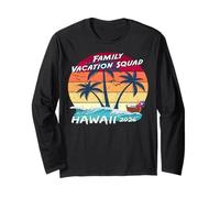 Family Vacation Squad Hawaii 2026 Matching Trip Twinning Long Sleeve T-Shirt