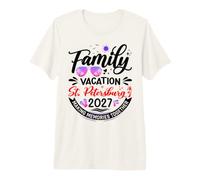 Family Vacation St. Petersburg 2027 Matching Vacation 2027 Premium T-Shirt