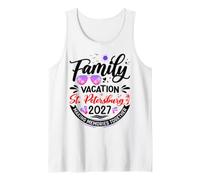 Family Vacation St. Petersburg 2027 Matching Vacation 2027 Tank Top