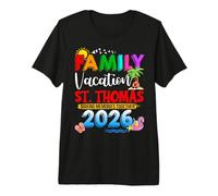 Family Vacation St. Thomas 2026 Matching Group Summer Trip Premium T-Shirt