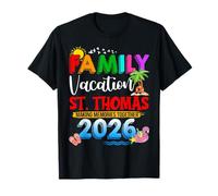 Family Vacation St. Thomas 2026 Matching Group Summer Trip T-Shirt