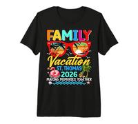 Family Vacation St. Thomas 2026 Summer Matching Group Trip Premium T-Shirt