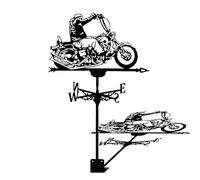 Family-Wind-Vanes,Weather Vane Weather Stainless Steel Weathervane for Garden Retro SteelCreative Stake Wind Direction Indicator-Style 3