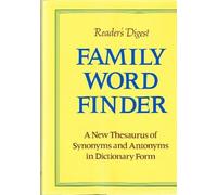 FAMILY WORD FINDER