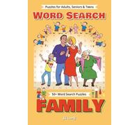 Family Word Search Book: Easy to Read Print. Great for Gifts, Leisure Time, Travel and more. 6x9 inches, 110 pages.