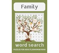 Family Word Search Puzzle Book: Word Finds in Easy-to-Read Print about Genealogy, Family History, Family Trees and More | 50+ Games | Perfect for Holidays and Downtime