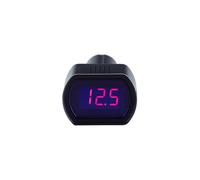 FamilyMall Digital Car Voltmeter 12V ~ 24V - LED Display Battery Voltage Tester, Plug into Cigarette Lighter Socket, Portable Auto Battery Monitor for Cars, Trucks & SUVs