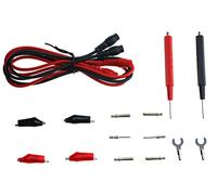FamilyMall Digital Multimeter Probe Test Leads, 1 Set (16pcs), 90cm Cable Length, Alligator Clip