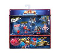 Famosa Akedo Start Pack Figure 3 Warriors, a Training Pc and a Control Control, Multicolor (AKE00000)