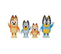 Famosa Pack Of 4 Figures Bluey 4 Models Random Shipping Assorted 6 Cm