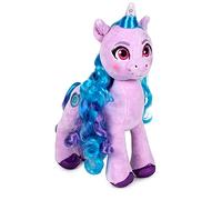 Famosa Softies - My Little Pony: One Generation Izzy Moonbow Unicorn Plush Toy Purple with Blue Hair and Pink Eyes, Approximately 25 cm (760020962)