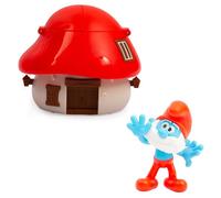 Famosa The Smurfs, 1 Mushroom House with 1 Figure 5.5 cm, Surprise Random Models, Toy for Children from 3 Years, PUF13