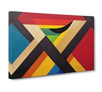 Famous Abstract Art Canvas Print | Gallery Wrapped 30mm Frame Wall Art | 30x20 inches | Ready to Hang | Abstract Picture | Living Room Bedroom Lounge Office