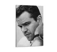 Famous Actor Matt Damon Art Poster (38) Posters Art Print Wall Photo Paint Poster Hanging Picture Family Decor 08x12inch(20x30cm)