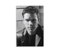 Famous Actor Matt Damon Art Poster (52) Posters Art Print Wall Photo Paint Poster Hanging Picture Family Decor 16x24inch(40x60cm)