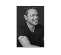 Famous Actor Matt Damon Art Poster (53) Posters Art Print Wall Photo Paint Poster Hanging Picture Family Decor 12x18inch(30x45cm)