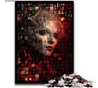 Famous Actors Collage Jigsaw Puzzles for Teenagers, Family Game Stress Reliever Difficult Challenge Gifts for Friends And Family 26x38cm