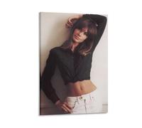 Famous Actress And Singer Francoise Hardy Art Poster (3) Poster Print Art Wall Painting Canvas Posters Modern Bedroom Decor 20x30inch(50x75cm)