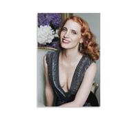 Famous Actress Jessica Chastain Art Poster (31) Canvas Wall Art Poster Decorative Modern Home Print Picture Artworks Posters 20x30inch(50x75cm)