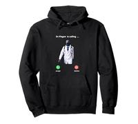 Famous Ai Piegon Doctor Meme Walking Aura Pullover Hoodie