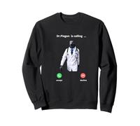 Famous Ai Piegon Doctor Meme Walking Aura Sweatshirt