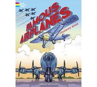 Famous Airplanes Coloring Book (Dover Coloring Books)