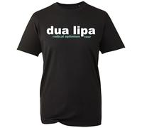 Famous American Singer T-Shirt, Dua Music Lover Lipa UK Concert Fan Shirt, Gift Unisex Tee Top (Black, 9 Years)