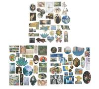 Famous Art Ephemera by Recollections - Multi-Design Die-Cut Pieces for Scrapbooking, Cardmaking, Journaling, Mixed Media & DIY Craft, 1 Pack
